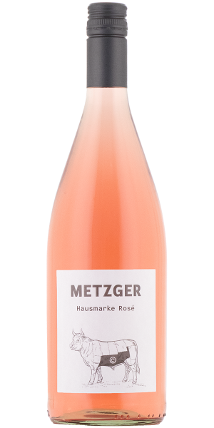 Hausmarke Rosé feinherb 2024 Literflasche