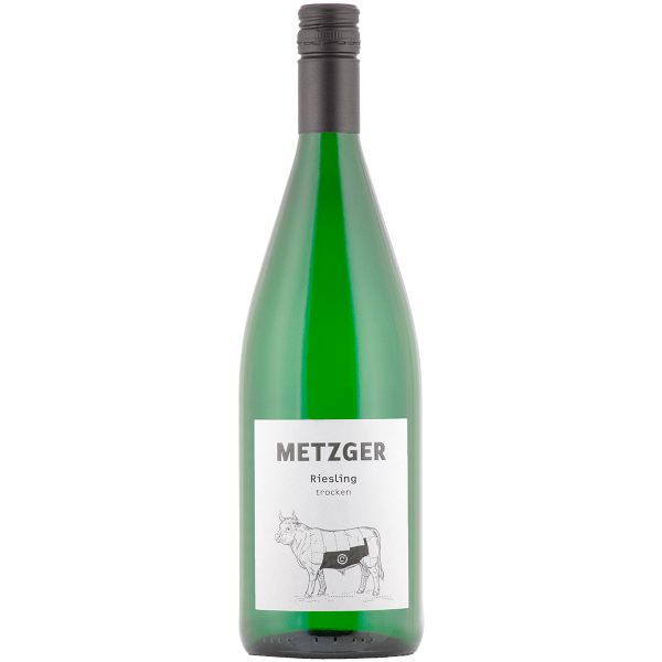 Riesling trocken 2025 Literflasche
