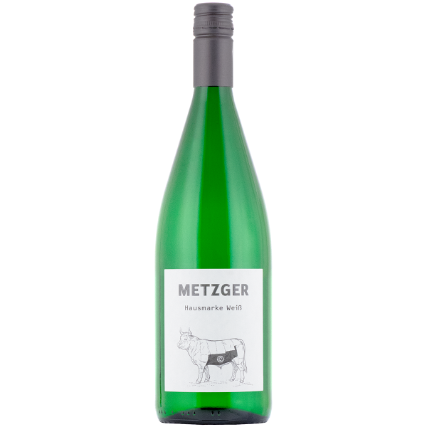 Hausmarke Weiß mild 2025 Literflasche