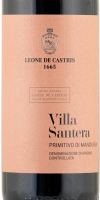 Villa Santera Primitivo di Manduria 2022 halbe Flasche