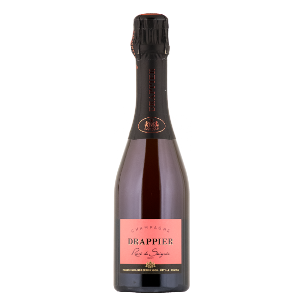 Champagner Rosé de Saignée Brut halbe Flasche