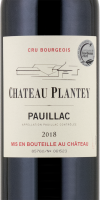 Château Plantey Cru Bourgeois 2018