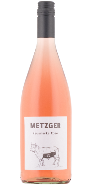 Hausmarke Rosé feinherb 2023 Literflasche