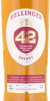 Hellinger 42 Sherry Single Malt Whisky