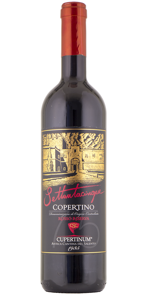 Cupertinum Settantacinque Copertino Rosso Riserva 2010