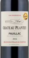 Château Plantey Cru Bourgeois 2016