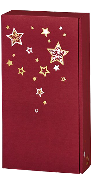 2er Präsentkarton rot Lino Weihnachtstraum WK 32427