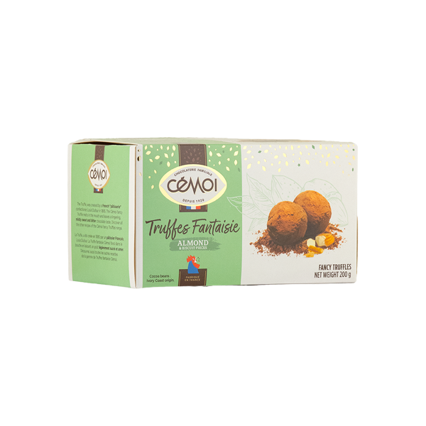Schokoladentrüffel Truffes Fantaisie Mandel 200 g