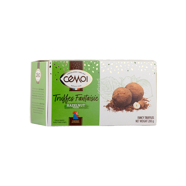 Schokoladentrüffel Truffes Fantaisie Haselnuss 200 g