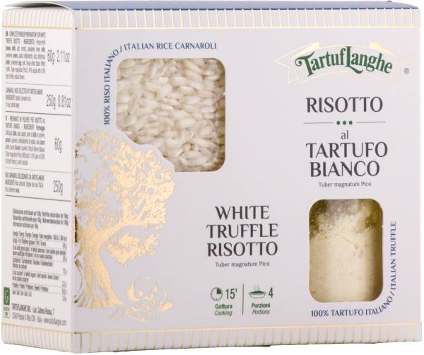 Risotto 250 g mit weißem Trüffel 60 g