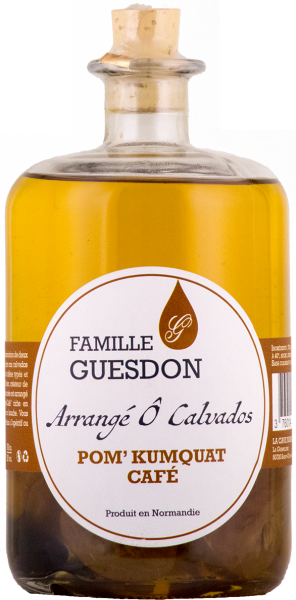 Arrangé Ô Calvados Pomme Kumquat Café 70 cl