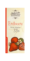 Weiße Schokolade 33 % mit Erdbeere 45 g