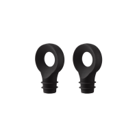 2er Set Bottle Stopper Black