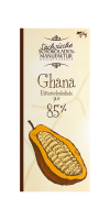 Ghana 85 % Dunkle Edel-Schokolade für Puristen 45 g