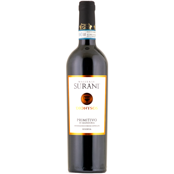 Dionysos Primitivo di Manduria Riserva 2019