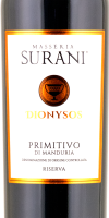 Dionysos Primitivo di Manduria Riserva 2019