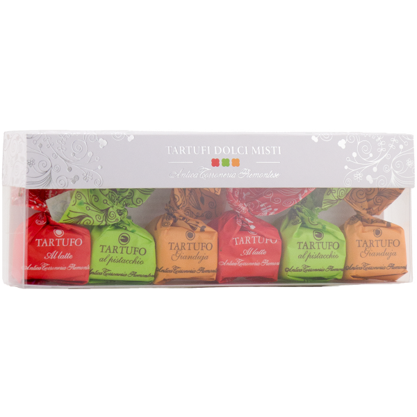 Tartufi Dolci Misti – 6 gemischte Trüffelpralinen
