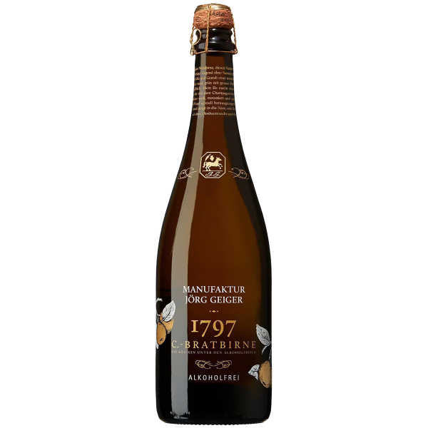 Birnenschaumwein C. Bratbirne alkoholfrei