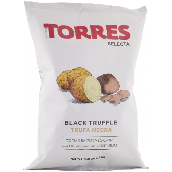 Kartoffelchips mit schwarzem Trüffel 125 g